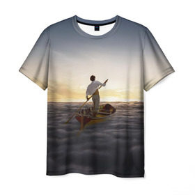 Мужская футболка 3D с принтом Pink Floyd в Курске, 100% полиэфир | прямой крой, круглый вырез горловины, длина до линии бедер | pink floyd | rock | пинк флоид | рок