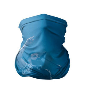 Бандана-труба 3D с принтом Blue в Курске, 100% полиэстер, ткань с особыми свойствами — Activecool | плотность 150‒180 г/м2; хорошо тянется, но сохраняет форму | skillet