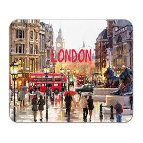 Коврик прямоугольный с принтом Улицы Лондона в Курске, натуральный каучук | размер 230 х 185 мм; запечатка лицевой стороны | england | london | united kingdom | англия | великобритания | город | лондон