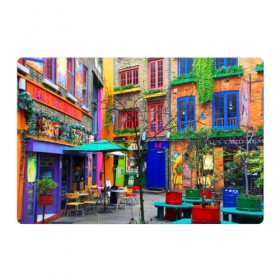 Магнитный плакат 3Х2 с принтом Улицы Лондона в Курске, Полимерный материал с магнитным слоем | 6 деталей размером 9*9 см | Тематика изображения на принте: bright | city | color | courtyard | england | london | paint | street | united kingdom | англия | великобритания | город | дворик | краски | лондон | улица | цвет | яркие