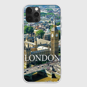 Чехол для iPhone 12 Pro Max с принтом Улицы Лондона в Курске, Силикон |  | city | england | london | united kingdom | англия | великобритания | город | лондон