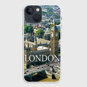 Чехол для iPhone 13 mini с принтом Улицы Лондона в Курске,  |  | city | england | london | united kingdom | англия | великобритания | город | лондон