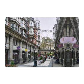 Магнитный плакат 3Х2 с принтом Улицы Лондона в Курске, Полимерный материал с магнитным слоем | 6 деталей размером 9*9 см | boulevard | city | england | london | street | united kingdom | англия | бульвар | великобритания | город | лондон | улица