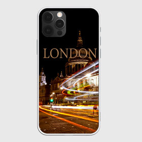 Чехол для iPhone 12 Pro Max с принтом Улицы Лондона в Курске, Силикон |  | city | england | lights | london | night | street | united kingdom | англия | великобритания | город | лондон | ночь | огни | улица
