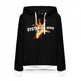 Женская толстовка 3D с принтом System of a down в Курске, 100% полиэстер  | двухслойный капюшон со шнурком для регулировки, мягкие манжеты на рукавах и по низу толстовки, спереди карман-кенгуру с мягким внутренним слоем. | soad | system of a down