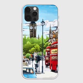 Чехол для iPhone 12 Pro Max с принтом Улицы Лондона в Курске, Силикон |  | Тематика изображения на принте: city | england | london | united kingdom | англия | великобритания | город | лондон