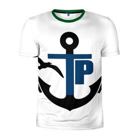 Мужская футболка 3D спортивная с принтом Типичный речник в Курске, 100% полиэстер с улучшенными характеристиками | приталенный силуэт, круглая горловина, широкие плечи, сужается к линии бедра | вмф | морской флот | речник | речной флот