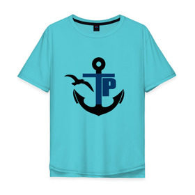 Мужская футболка хлопок Oversize с принтом Типичный речник в Курске, 100% хлопок | свободный крой, круглый ворот, “спинка” длиннее передней части | вмф | моряк | речник | флот