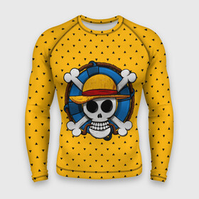 Мужской рашгард 3D с принтом One Pirate в Курске,  |  | Тематика изображения на принте: bone | jack | luffy | ocean | one piece | pirate | sea | skull | treasure | большой куш | брук | джек | клад | луффи | море | нами | океан | пират | робин | санджи | сокровище | флаг | франки | череп
