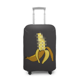 Чехол для чемодана 3D с принтом XXX Banana в Курске, 86% полиэфир, 14% спандекс | двустороннее нанесение принта, прорези для ручек и колес | banana | erotic | food | fruit | funny | hipster | xxx | банан | еда | прикол | фрукт | хипстер