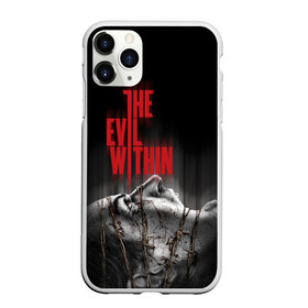 Чехол для iPhone 11 Pro Max матовый с принтом The Evil Within в Курске, Силикон |  | evil | horror | зло | ужас | хоррор