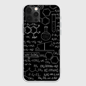 Чехол для iPhone 12 Pro Max с принтом Химия в Курске, Силикон |  | формула | шпаргалка
