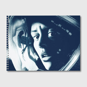 Альбом для рисования с принтом Alien Isolation в Курске, 100% бумага
 | матовая бумага, плотность 200 мг. | alien: isolation | fps | sega | sevastopol | space station | survival horror | чужой: изоляция