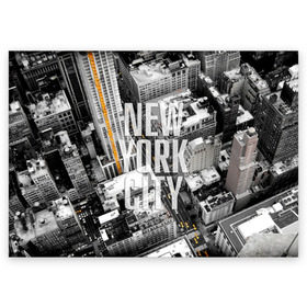 Поздравительная открытка с принтом Улицы Нью-Йорка в Курске, 100% бумага | плотность бумаги 280 г/м2, матовая, на обратной стороне линовка и место для марки
 | buildings | cars | city | height | new york | skyscrapers | street | taxis | united states of america | usa | высота | город | здания | машины | нью йорк | соединенные штаты америки | сша | такси | улица