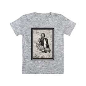 Детская футболка хлопок с принтом John Wick 2 в Курске, 100% хлопок | круглый вырез горловины, полуприлегающий силуэт, длина до линии бедер | Тематика изображения на принте: john wick 2 | джон вик | джон уик
