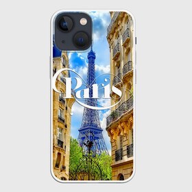 Чехол для iPhone 13 mini с принтом Париж, Эйфелева башня в Курске,  |  | architecture | city | eiffel tower | houses | paris | street | the sky | архитектура | город | дома | небо | париж | улица | эйфелева башня