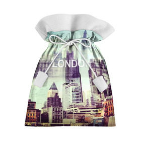 Подарочный 3D мешок с принтом Улицы Лондона в Курске, 100% полиэстер | Размер: 29*39 см | Тематика изображения на принте: collage | england | london | англия | коллаж | лондон