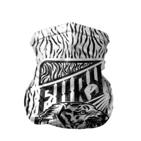 Бандана-труба 3D с принтом Fury Tiger в Курске, 100% полиэстер, ткань с особыми свойствами — Activecool | плотность 150‒180 г/м2; хорошо тянется, но сохраняет форму | 