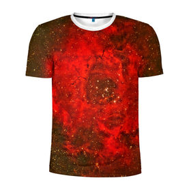 Мужская футболка 3D спортивная с принтом Galaxies Star в Курске, 100% полиэстер с улучшенными характеристиками | приталенный силуэт, круглая горловина, широкие плечи, сужается к линии бедра | space | star | вселенная | звезды | космический | космос | плеяды | пространство