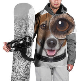 Накидка на куртку 3D с принтом Джек рассел с лупой в Курске, 100% полиэстер |  | волкодав | дворняжка | джек | джек рассел | домашние животные | любимец | мопс | овчарка | пес | песик | питомец | рассел | сенбернар | собака | собачка