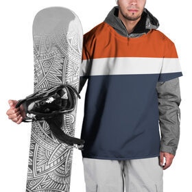 Накидка на куртку 3D с принтом Триколор в Курске, 100% полиэстер |  | 2017 | белый | дизайн | классика | новинки | новое | оранжевый | полосы | популярное | синий | триколор