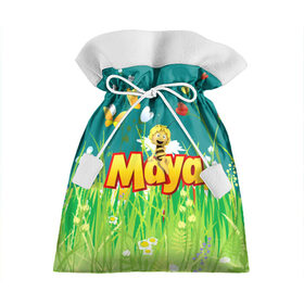 Подарочный 3D мешок с принтом Пчелка Майя в Курске, 100% полиэстер | Размер: 29*39 см | пчелка майя