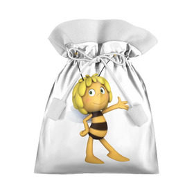 Подарочный 3D мешок с принтом Пчелка Майя в Курске, 100% полиэстер | Размер: 29*39 см | пчелка майя