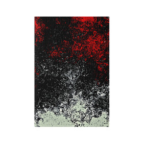 Обложка для паспорта матовая кожа с принтом Взрыв красок в Курске, натуральная матовая кожа | размер 19,3 х 13,7 см; прозрачные пластиковые крепления | Тематика изображения на принте: брызги | разноцветный | яркий