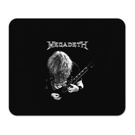 Коврик прямоугольный с принтом Dave Mustaine в Курске, натуральный каучук | размер 230 х 185 мм; запечатка лицевой стороны | Тематика изображения на принте: dave | megadeth | metal | mustaine | rattlehead | rock | thrash | vic | дейв | мастейн | мегадет | метал | рок | треш