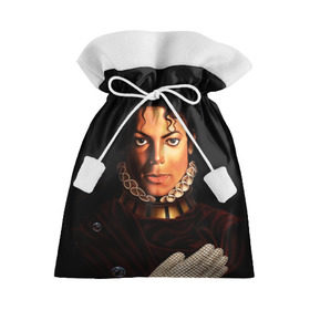 Подарочный 3D мешок с принтом Король Майкл Джексон в Курске, 100% полиэстер | Размер: 29*39 см | Тематика изображения на принте: king | michael jackson | pop music | король | майкл | музыка | перчатка | поп музыка