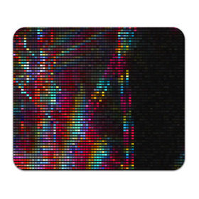 Коврик прямоугольный с принтом neon-abstract в Курске, натуральный каучук | размер 230 х 185 мм; запечатка лицевой стороны | пиксельный