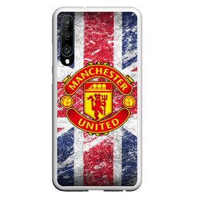 Чехол для Honor P30 с принтом British Manchester United в Курске, Силикон | Область печати: задняя сторона чехла, без боковых панелей | Тематика изображения на принте: british | manchester united | mu | игра | манчестер | манчестер юнайтед | мю | флаг британии | футбол | эмблема мю