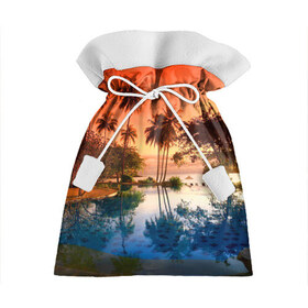 Подарочный 3D мешок с принтом Таиланд в Курске, 100% полиэстер | Размер: 29*39 см | Тематика изображения на принте: beach | clouds | hiking | sea | sky | sunset | swimming pool | thailand | бассейн | закат | море | небо | облака | пляж | таиланд | туризм