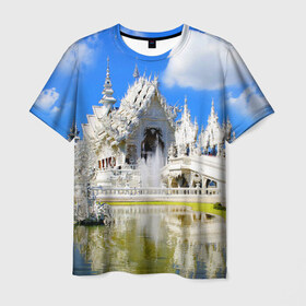 Мужская футболка 3D с принтом Таиланд в Курске, 100% полиэфир | прямой крой, круглый вырез горловины, длина до линии бедер | Тематика изображения на принте: 