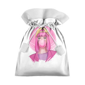 Подарочный 3D мешок с принтом Bubble Gum в Курске, 100% полиэстер | Размер: 29*39 см | angel | pop | sia | ангел | поп | сиа