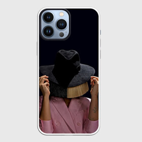 Чехол для iPhone 13 Pro Max с принтом Hat в Курске,  |  | Тематика изображения на принте: angel | pop | sia | ангел | поп | сиа