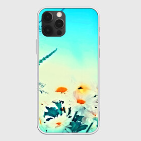 Чехол для iPhone 12 Pro Max с принтом chamomile в Курске, Силикон |  | flower | лето | полевой цветок | цветочки | цветы