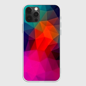 Чехол для iPhone 12 Pro Max с принтом Abstraction в Курске, Силикон |  | Тематика изображения на принте: абстракция | бумага | геометрия | грани | изгиб | линии | оптические | полигоны | полосы | постель | розовый | сочетания | текстура | треугольники