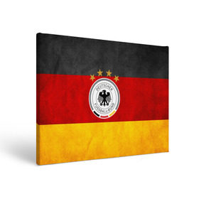Холст прямоугольный с принтом Сборная Германии в Курске, 100% ПВХ |  | germany | германия | футбольная форма
