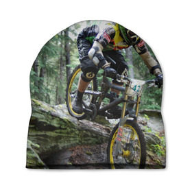 Шапка 3D с принтом Велоспорт гонка в Курске, 100% полиэстер | универсальный размер, печать по всей поверхности изделия | велик | велосипед | гонка | горы | деревья | железный конь | колесо | лес | лисапед | природа | ровер | спорт | спортсмен | стальной конь | тандем | трицикл | шлем