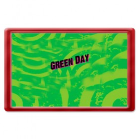 Магнит 45*70 с принтом Green Day 1 в Курске, Пластик | Размер: 78*52 мм; Размер печати: 70*45 | american idiot | green day | грин дей | грин дэй