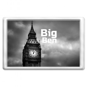 Магнит 45*70 с принтом Big Ben в Курске, Пластик | Размер: 78*52 мм; Размер печати: 70*45 | england | london | англия | биг бен | лондон