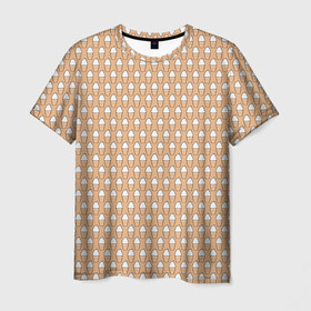 Мужская футболка 3D с принтом Full ICream в Курске, 100% полиэфир | прямой крой, круглый вырез горловины, длина до линии бедер | food | ice cream | love | вкусно | еда | мороженое