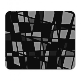 Коврик прямоугольный с принтом Geometry figure в Курске, натуральный каучук | размер 230 х 185 мм; запечатка лицевой стороны | Тематика изображения на принте: бумага | геометрия | грани | изгиб | линии | полигоны | полосы | постель | серый | сочетания | текстура | треугольники | черный
