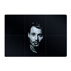 Магнитный плакат 3Х2 с принтом Джонни Депп в Курске, Полимерный материал с магнитным слоем | 6 деталей размером 9*9 см | Тематика изображения на принте: johnny depp | джонни депп