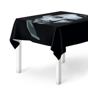 Скатерть 3D с принтом Джонни Депп в Курске, 100% полиэстер (ткань не мнется и не растягивается) | Размер: 150*150 см | johnny depp | джонни депп