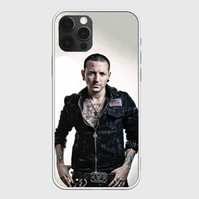 Чехол для iPhone 12 Pro Max с принтом Честер Беннингтон в Курске, Силикон |  | bennington | chester | linkin park | беннингтон | линкин парк | честер