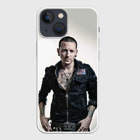 Чехол для iPhone 13 mini с принтом Честер Беннингтон в Курске,  |  | bennington | chester | linkin park | беннингтон | линкин парк | честер