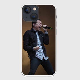 Чехол для iPhone 13 mini с принтом Linkin Park в Курске,  |  | bennington | chester | linkin park | беннингтон | линкин парк | честер