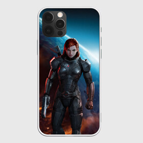 Чехол для iPhone 12 Pro Max с принтом Mass Effect в Курске, Силикон |  | Тематика изображения на принте: n7 | shepard | галактика | жнец | космос | масс | нормандия | планета | шепард | эффект